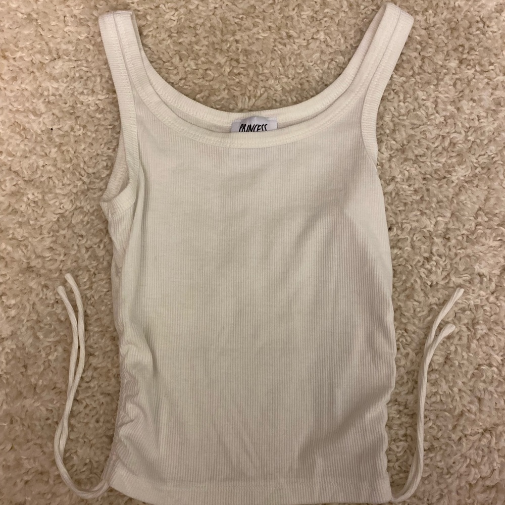 Princess Polly Drawstring Cropped Tank